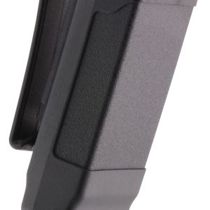 Blackhawk 410500PBK Single Mag Case  Matte Black Polymer Belt Clip Compatible w/ Single Stack 9mm/40/45/357
