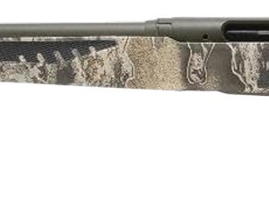 Savage Arms 57755 110 Timberline 6.5 PRC 3+1 24", OD Green Cerakote, Realtree Excape Fixed AccuStock with AccuFit, Left Hand