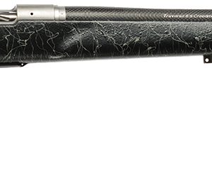 Christensen Arms 8011003400 Traverse  Full Size 7mm PRC 3+1 26" Natural Stainless Steel Threaded Barrel, Natural Stainless Aluminum Receiver, Black w/Gray Webbing Fixed Monte Carlo w/Raised Comb Stock