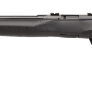Savage Arms 70240 B22 F Bolt Action 22 LR Caliber with 10+1 Capacity, 21" Barrel, Matte Blued Metal Finish & Matte Black Synthetic Stock Left Hand (Full Size)