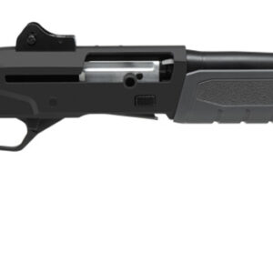 Savage Arms 57787 Renegauge Security 12 Gauge 3" 6+1 18.50" Black Barrel/Receiver, Gray Synthetic Furniture, Monte Carlo Stock, Ghost Ring Sight, 3 Ext. Chokes