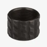 A picture of 0000998 crux ordinance 12 28 blackened stainless steel thread protector 150x150 jpeg with USA Gun Store