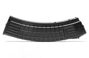 A picture of 0006069 arsenal circle 10 waffle pattern 545x39mm black polymer mil spec 45 round ribbed magazine with USA Gun Store