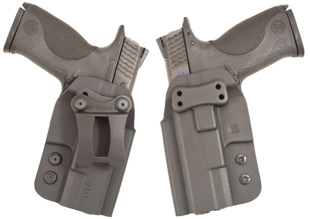 A picture of 0008070 comptac qi iwb kydex holster modular fit size 3 black with USA Gun Store