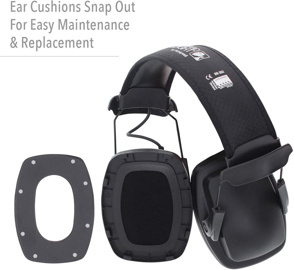 A picture of 0008180 howard leight impact sport bluetooth diamond pattern head band with USA Gun Store
