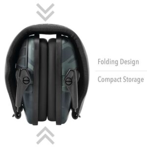 A picture of 0008186 howard leight impact sport black multicam electronic earmuff with USA Gun Store