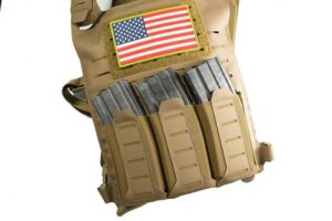 A picture of 0008968 blue force gear stackable ten speed triple m4 mag pouch with USA Gun Store