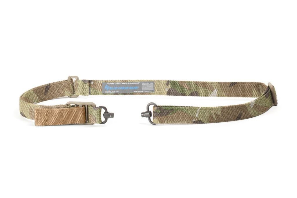 A picture of 0009196 blue force gear vickers push button sling nylon hardware w push button swivels with USA Gun Store