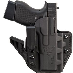 CompTac eV2 Max Hybrid Appendix IWB Holster - Glock - 19 Gen5 - Right - Black