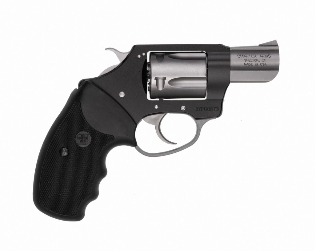 A picture of 0010727 charter arms undercover lite 38 special 2 full grip standard hammer blackstainless steel with USA Gun Store