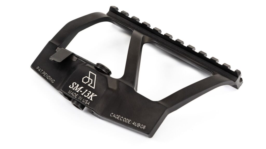 A picture of 0010788 arsenal next generation scope mount with picatinny rail for ak variant rifles with USA Gun Store