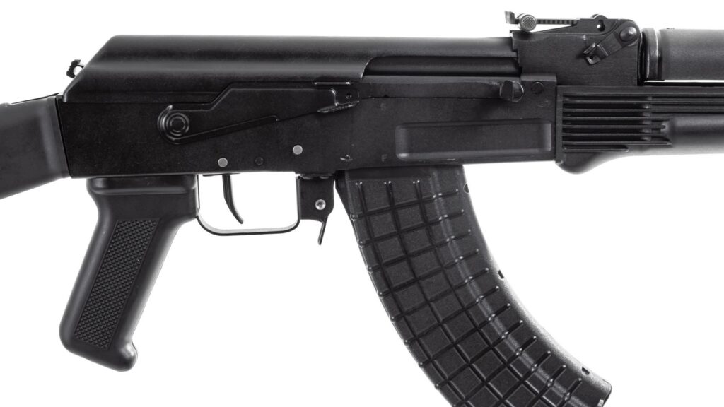 A picture of 0011200 arsenal sam7r 762x39mm semi auto rifle muzzle brake and enhanced fcg with USA Gun Store