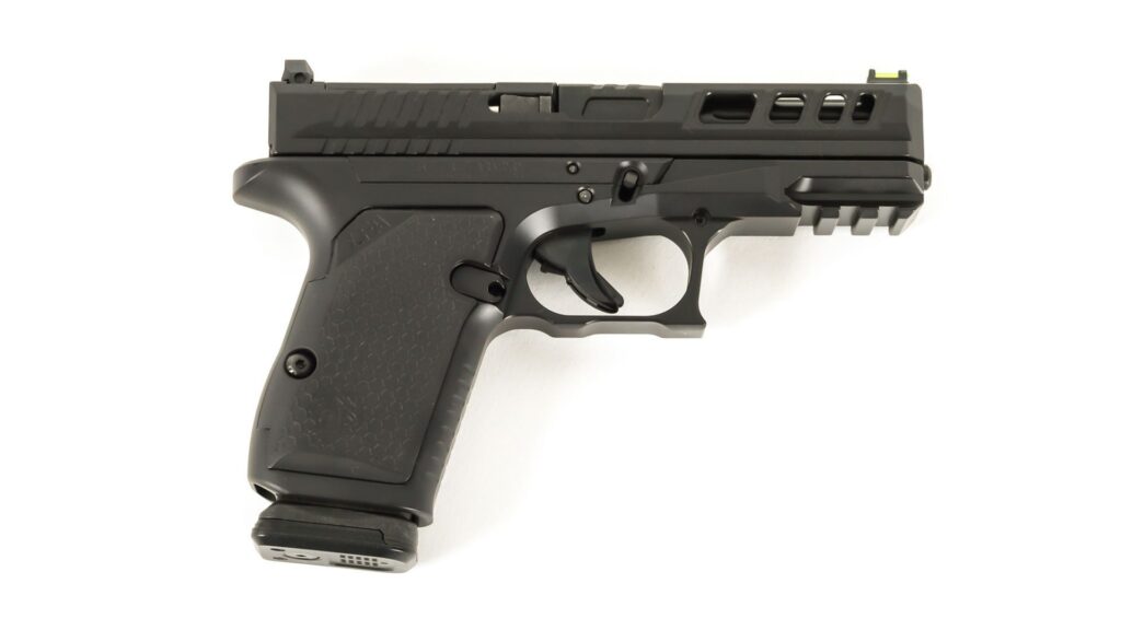 A picture of 0011579 lfa lf amp g19 frame 9x19 3925 barrel 15rd non ported barrel black with USA Gun Store