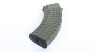A picture of 0011686 arsenal circle 10 762x39mm factory original od green polymer 30 round magazine with USA Gun Store