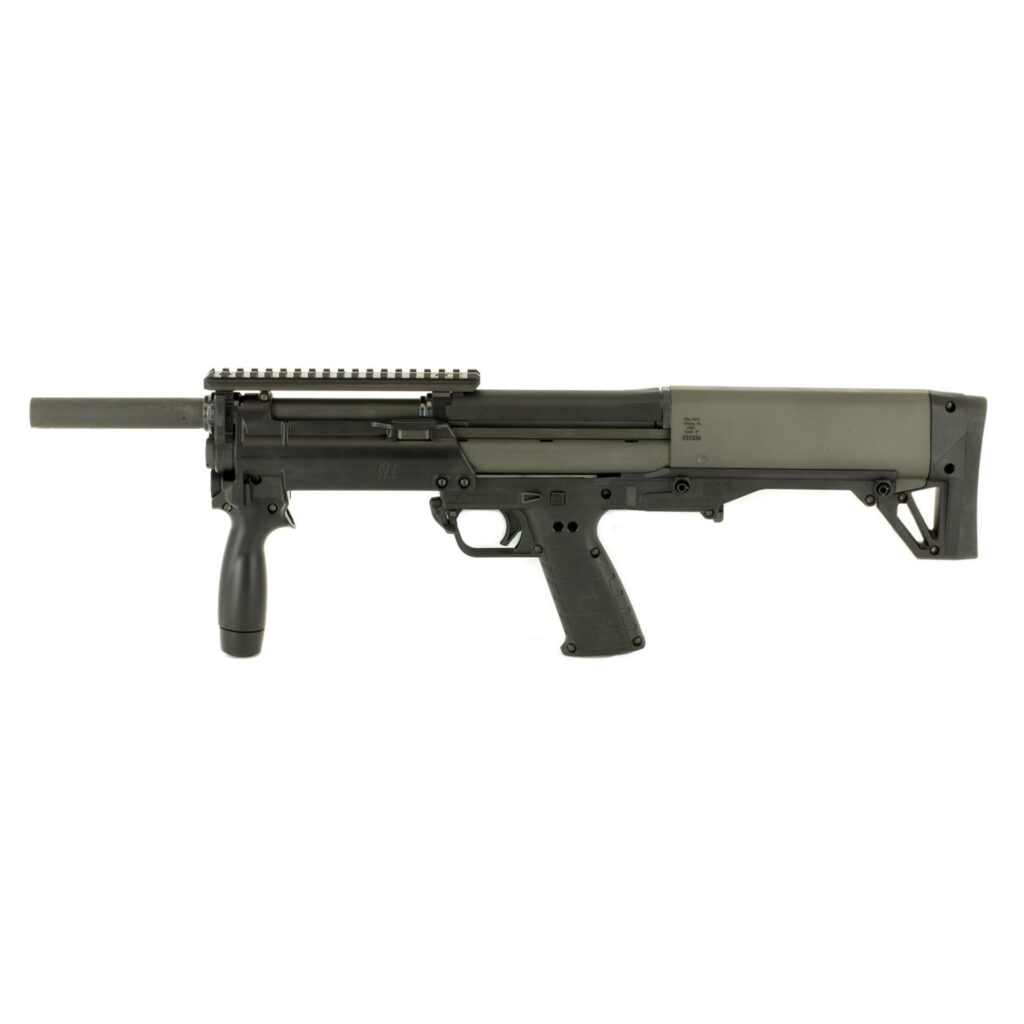 A picture of 0011760 kel tec ksg compact green 12 gauge 3 185 barrel 4 round shotgun with USA Gun Store