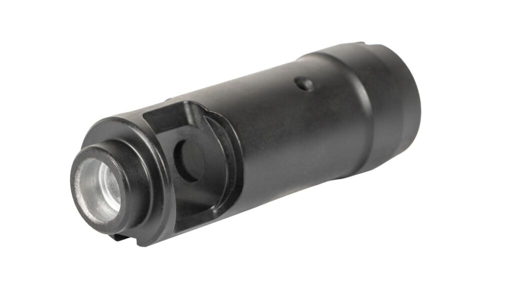 A picture of 0012388 arsenal compensator with 24x15mm right hand threads for ak74 545x39mm and 556x45mm rifles with USA Gun Store