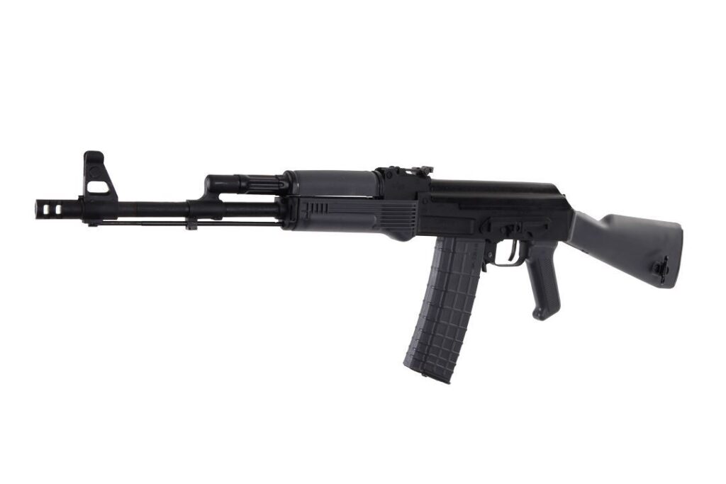 A picture of 0012833 arsenal sam5 556x45mm semi auto milled receiver ak47 rifle gray 30rd with USA Gun Store