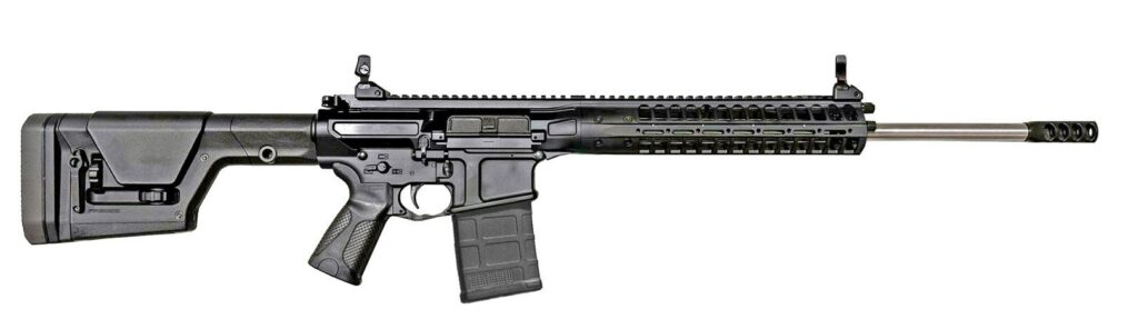 A picture of 0013183 lwrc international repr mkii 762x51 nato 20 barrel semi auto rifle black with USA Gun Store