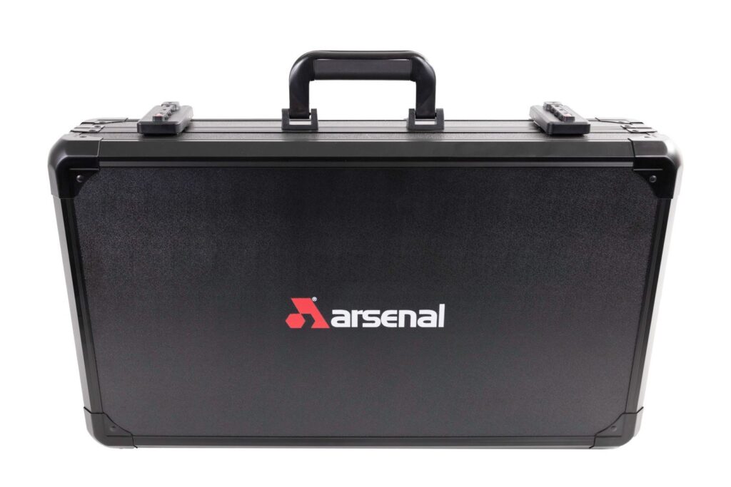 A picture of 0013190 arsenal sam7k ak pistol 762x39mm us furniture 30rd mag hard case with USA Gun Store