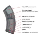 A picture of 0013582 arsenal 762x39mm 30rd to 10rd magazine conversion kit with USA Gun Store