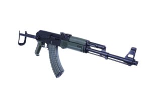 A picture of 0013675 arsenal sam7uf 85gm 762x39mm semi auto od green under folder rifle od green 10rd mag with USA Gun Store