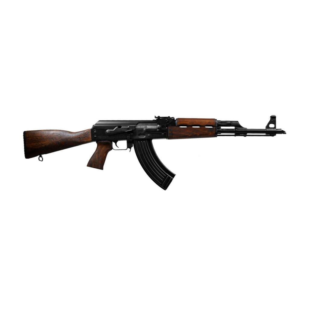 A picture of 0013888 zastava zpapm70 ak 47 rifle 762x39mm black walnut stock 30rd with USA Gun Store