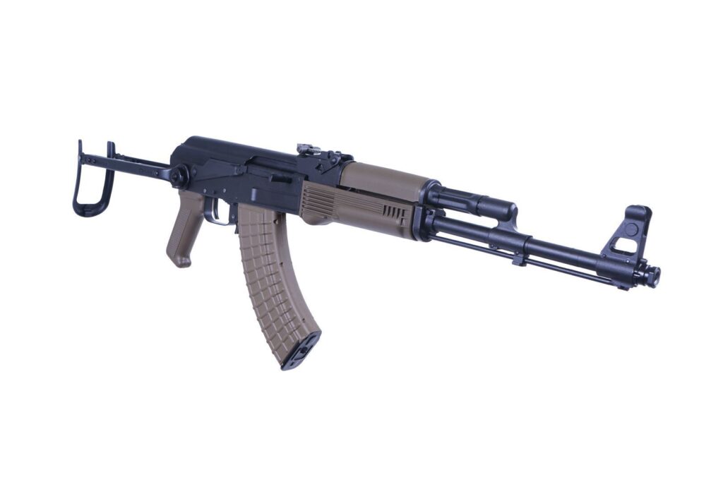 A picture of 0013931 arsenal sam7uf 85 762x39mm semi automatic rifle with fde furniture 10rd mag with USA Gun Store