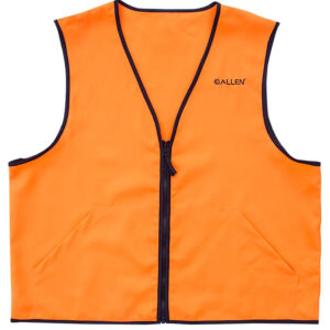 Allen 15769 Deluxe Hunting Vest 2XL Orange Polyester