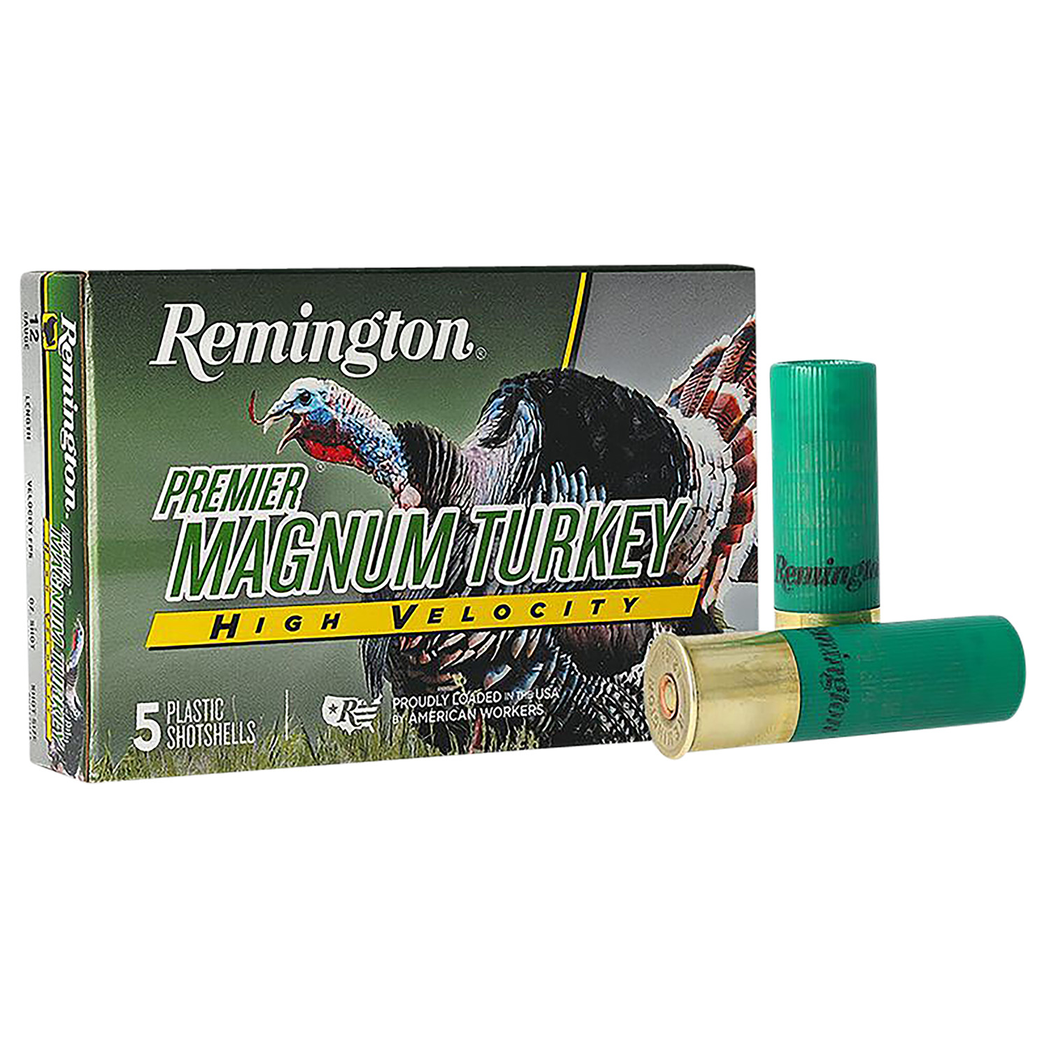 REMINGTON Ammunition 28039 Premier Magnum Turkey High Velocity 12 Gauge 3.50" 2 Oz 4 Shot 5 Per Box/ 20 Cs