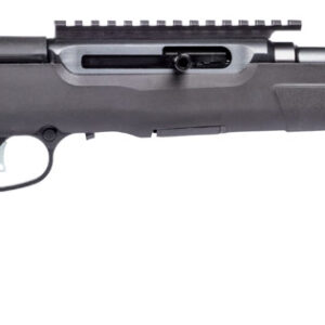Savage Arms 47241 A22 FV-SR Semi-Auto 22 LR Caliber with 10+1 Capacity, 16.50" Threaded Barrel, Matte Black Metal Finish & Matte Black Synthetic Stock Right Hand (Full Size)