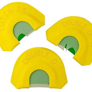 HS Strut 05933 Ultimate Starter Pack  Diaphragm Call Attracts Turkeys Yellow 3 Per Pkg