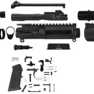 TacFire SSPK45ACPLPKK AR Build Kit KeyMod 45 ACP Black