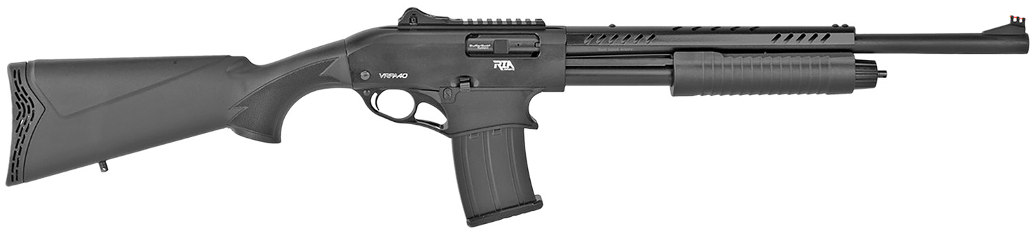 ROCK Island Vrpa40 Vrpa40 12 Gauge 3" 20" 5+1 Marine Black Anodized Rec Black Synthetic Stock Right Hand