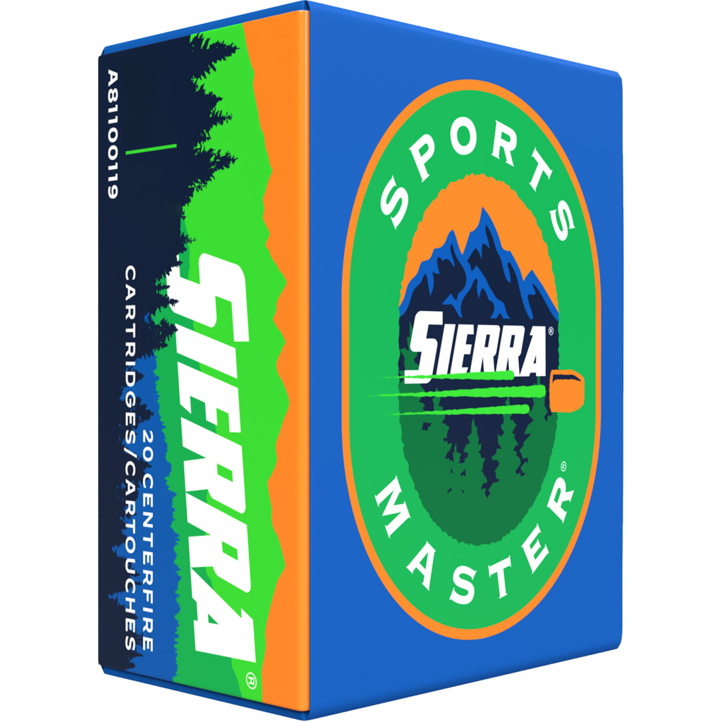 SIERRA Sports Master Ammo 38 Spl 125 Gr. Jhp 20 Rd.