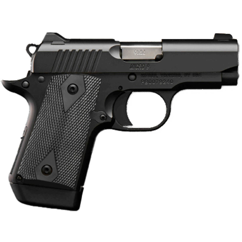 KIMBER Micro 9 Liberty Pistol 9mm 3.15 In. Black 7 Rd.