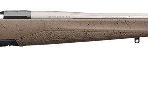 Browning 035514282 X-Bolt Western Hunter Long Range 6.5 Creedmoor 4+1 26" MB Matte Blued Spider Webbed Flat Dark Earth Cerakote Hard Core Fiber-Fusion with Adjustable Comb Stock Right Hand (Full Size)