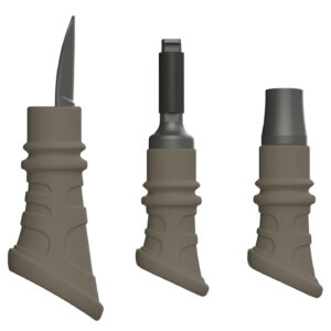 Foxpro FURTPK Furtaker Combo Pack Bite/Closed/Open Call Single Reed Coyote/Prey Sounds Attracts Predators Tan 3 Piece