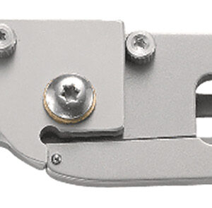 CRKT 5500 K.I.S.S.  2.25" Folding Tanto Plain Bead Blasted 3Cr13MoV SS Blade/Bead Blasted Stainless Steel Handle Includes Pocket Clip