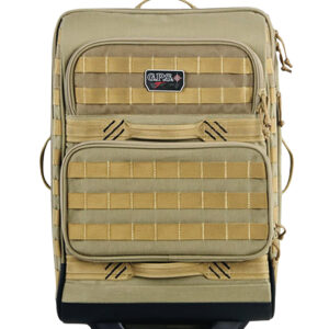 GPS Bags T2214RCT Tactical Operations Rolling Case Tan 1000D Polyester 2 Handguns
