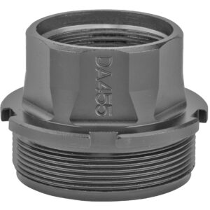 Dead Air DA455 Xeno Adapter  4140 Steel Black Nitride