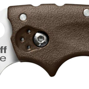 Cold Steel CS20LTF Tuff Lite  2.50" Folding Sheepsfoot Plain AUS-8A SS Blade/Flat Dark Earth Griv-Ex Handle Includes Pocket Clip