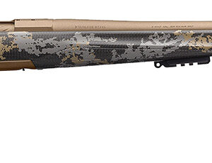 Browning 035539288 X-Bolt Mountain Pro Long Range 28 Nosler 3+1 26" MB Fluted Burnt Bronze Cerakote Accent Graphic Black Carbon Fiber Stock Right Hand (Full Size)