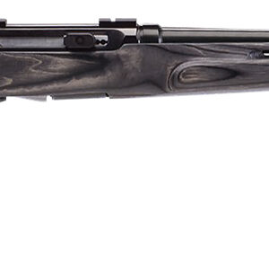 Savage Arms 47800 A17 Sporter Semi-Auto 17 WSM Caliber with 8+1 Capacity, 22" Barrel, Satin Black Metal Finish & Fixed Thumbhole Gray Laminate Stock Right Hand (Full Size)