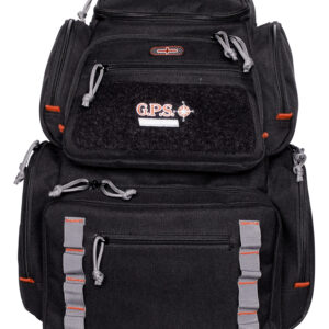 GPS Bags 1712BPB Pistolero Backpack Black/Gray Holds 5 Handguns