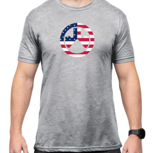 Magpul MAG1281030M Independence Icon  Athletic Gray Heather Cotton/Polyester Short Sleeve Medium