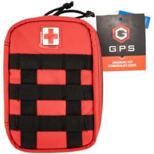 GPS Bags MEDCKITRD Medical Concealed Case Red
