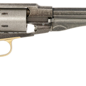 Pietta PF58OW448 1858 Old West 44 Cal 8" 6rd Old Silver Frame, Cylinder & Barrel, Walnut Grip