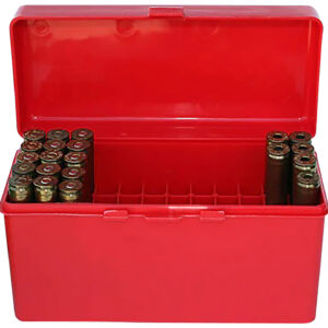 MTM Case-Gard RM6030 Flip-Top  243/308 Win/220 Swift Red Polypropylene 50rd