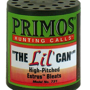 Primos 731 The Lil' Can  Call Attracts Deer Green Plastic