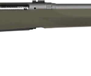 Savage Arms 58035 110 Trail Hunter 350 Legend 4+1 18" Threaded/Medium Heavy Profile, Tungsten Gray Cerakote Barrel/Rec, OD Green Hogue Overmold Stock, Adj. AccuTrigger, Weaver Base